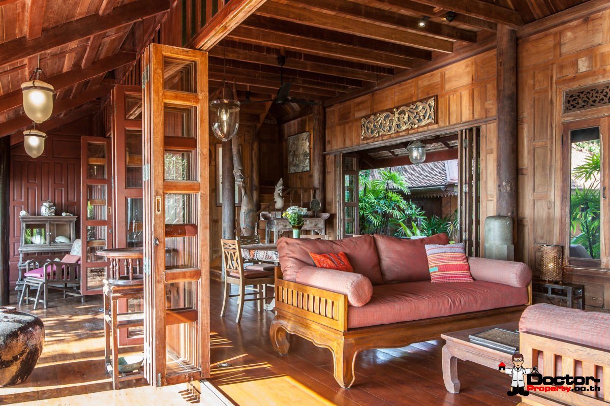 Authentic 5 Bedroom Thai Lanna House - Taling Ngam, Koh Samui - For Sale